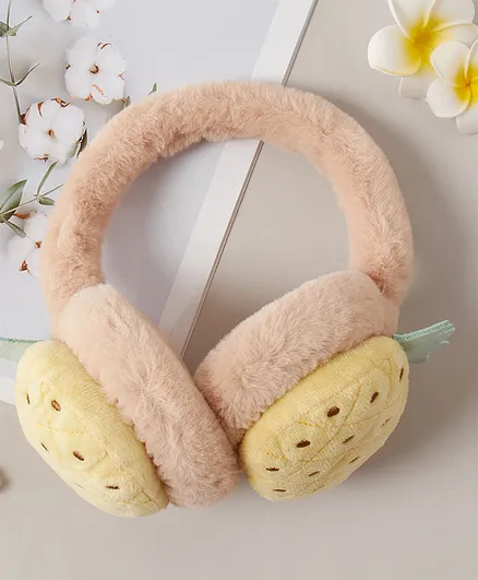 Babyhug Ear Muffs - Yellow