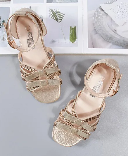 Cute Walk by Babyhug Sandals - Bronze