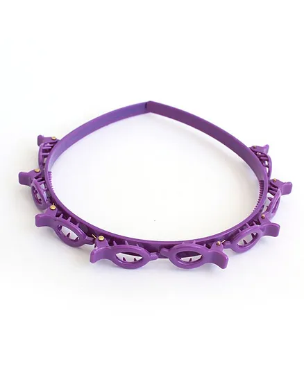Aabacus Hair Band Cum Hair Twister For Hair Style - Purple