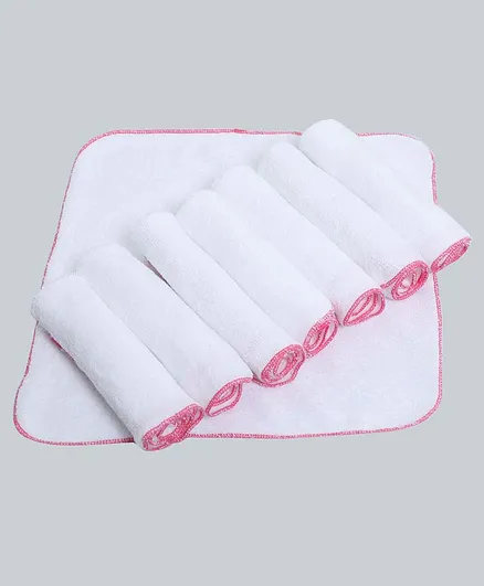 Grandma's Terry Napkin Pack of 8 - Pink