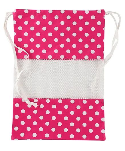 My Gift Booth Cotton Mesh Shoe Covers Set of 9 - Pink