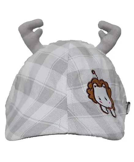 Jujubes Summer Baseball Cap Grey- Diameter 16 Cm
