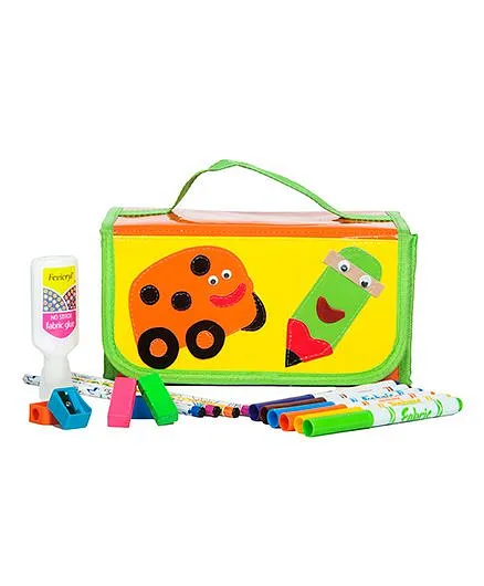 Li'll Pumpkins School Stationary Organizer - Yellow