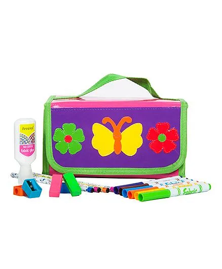 Li'll Pumpkins Butterfly Stationary Organizer - Purple
