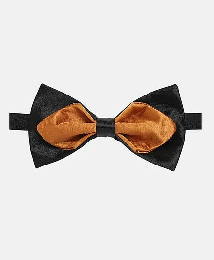 NEO NATIVES Double Bow Tie - Gold & Black