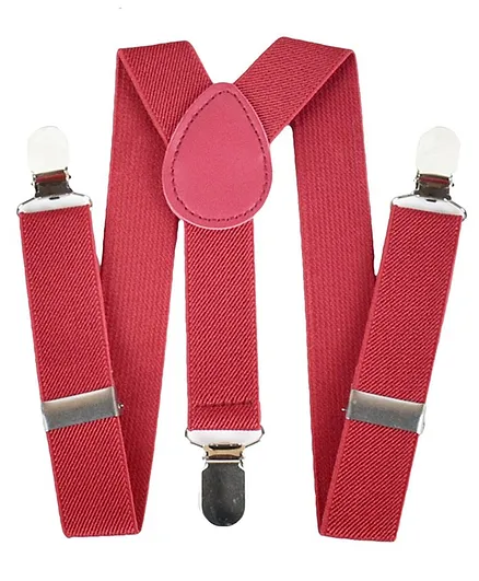 Kidofash Suspender For Kids - Maroon