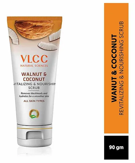 VLCC Walnut Coconut Revitalizing & Nourishing Scrub - 90 gm