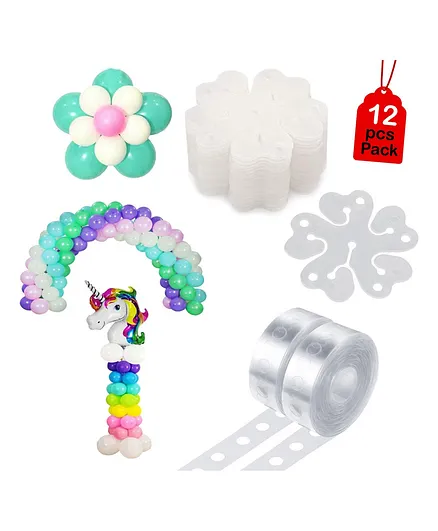 Party Propz Birthday Combo Multicolour - Pack Of 12
