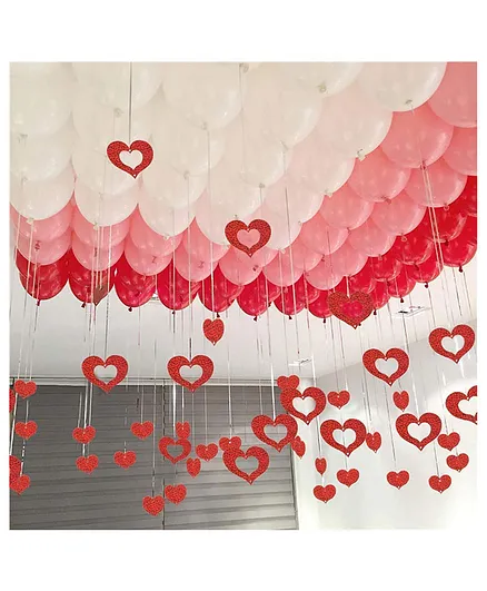 Party Propz Decoration Kit Red - Pack Of 72