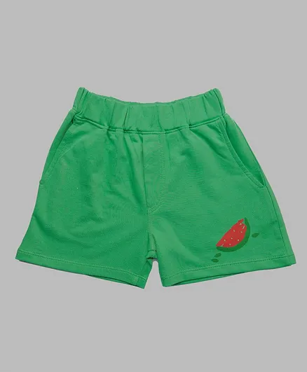 Plan B Melon Printed Shorts - Green