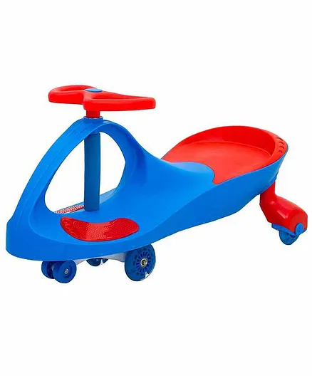 Baybee Unicorn Swing Car with Light and Music - Red