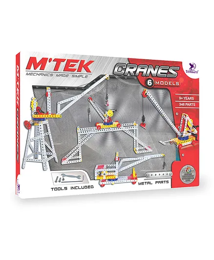 Toy Kraft Cranes Mechanical Game - Multicolor
