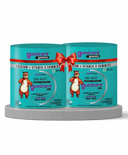 Nature Vedic Multivitamin Gummies Lemon and Strawberry Flavour & a Free Gummies of Lemon Flavour Green - Pack of 2