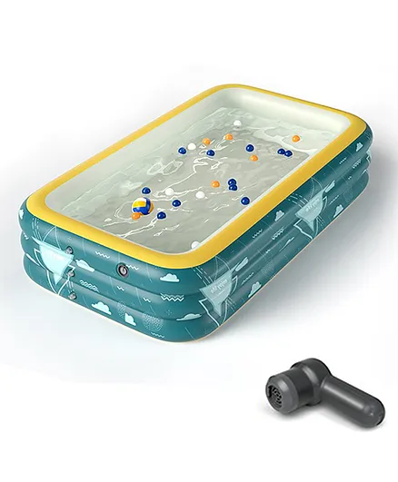 Star And Daisy Wireless Inflatable Swimming Pool - Blue