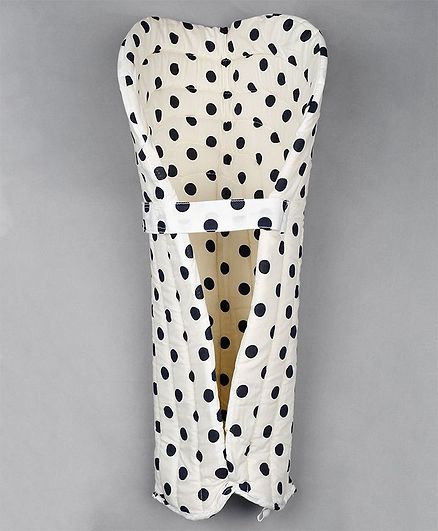 Grandma's Baby Carrier Insert Polka Dots - White