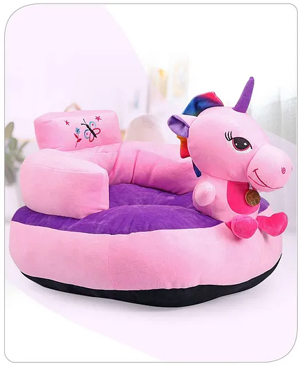 Babyhug Sofa Chair Unicorn Themed - Pink