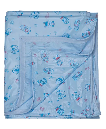 Lollipop Lane Plastic Mattress Protector Sheet Extra Large - Blue