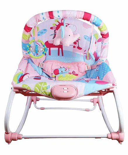 Mastela Baby Rocker With Toy Bar - Pink
