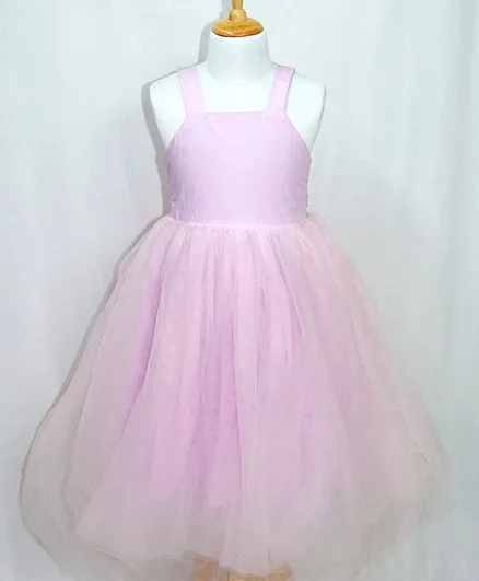 Chopuco Sleeveless Solid Colour Gown - Light Pink