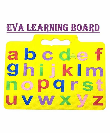 FunBlast Lower Case Alphabet Learning Eva Puzzle Mat Blue - 26 pieces