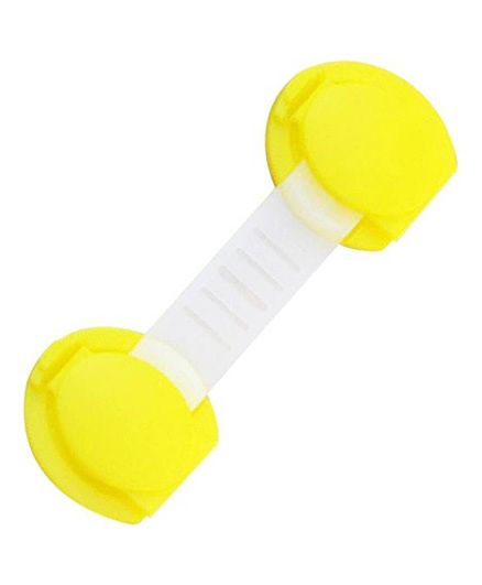 Kuhu Creations Baby Safety Drawer Lock Pack Of 2 - Yellow