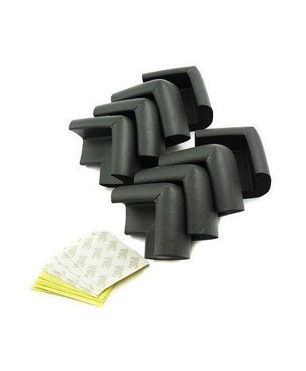 Kuhu Creations Foam Table Corner Protector - Black
