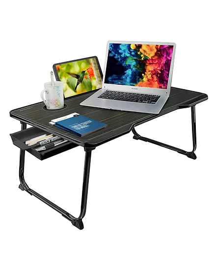 Portronics One Plus POR-1191 Portable Laptop Stand - Black