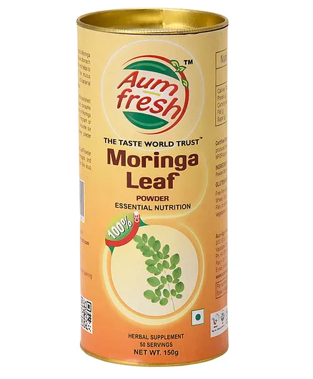 Aumfresh 100% Pure Moringa Leaf Powder - 150 gm