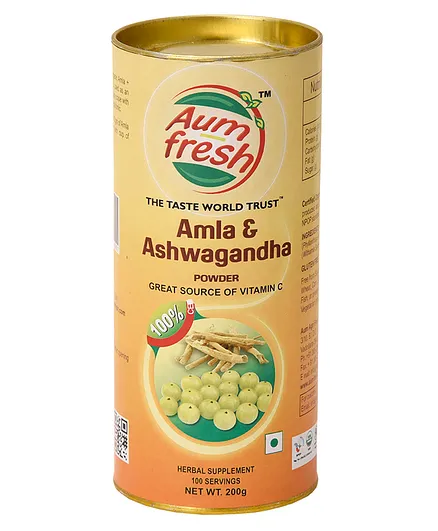 Aumfresh Amla & Ashwagandha Powder - 200 gm