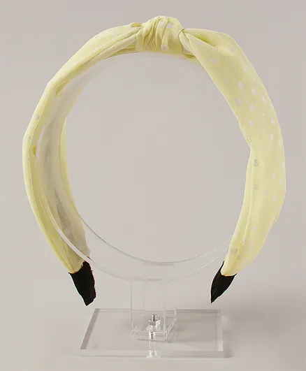 Pine Kids Free Size with Placement Print Hairband - Yellow