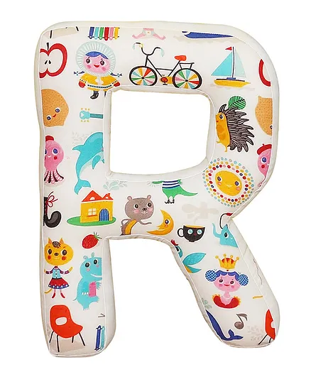 Oscar Homes R Shaped Reversible Cushion - White