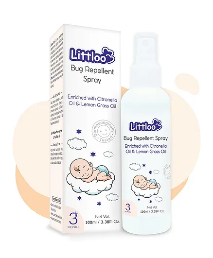 Littloo Bug Repellent Spray - 100 ml