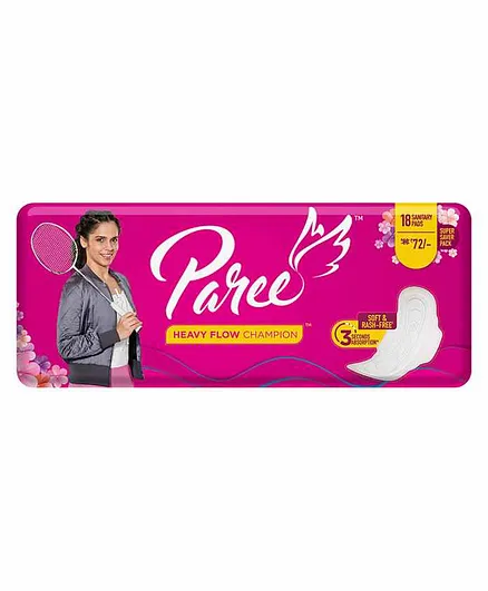Paree Super soft & Dry Regular Sanitary Napkins - 18 Pieces