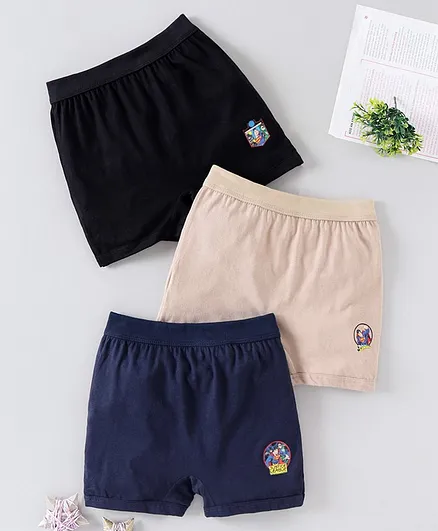 Red Rose Boxer Pack of 3 - Multicolor