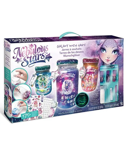 Nebulous Star Galaxy DIY Wish Jars - Multicolour