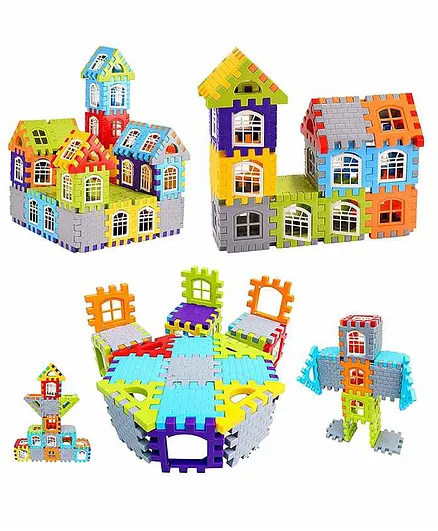 VWorld Building Blocks Multicolour - 60 Pieces