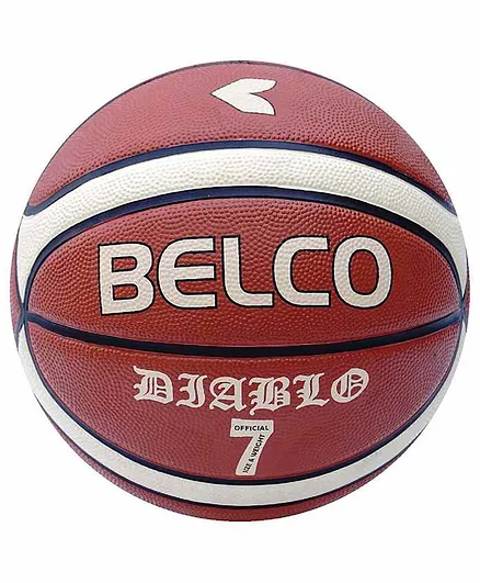 Belco Sports Diablo Basketball Size 7 -Red