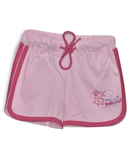 Peppa Pig by Toothless Peppa Pig Character Print Shorts - Pink