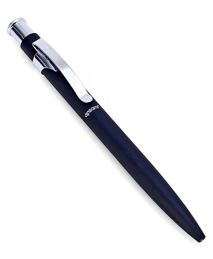 Apsara Mettalo Max Ball Black Pen - Blue Ink