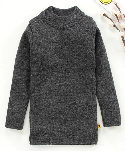 Yellow Apple Full Sleeves Tee - Grey