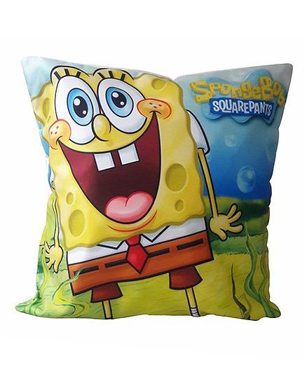 Sponge Bob Cushion Cover - Multi Color
