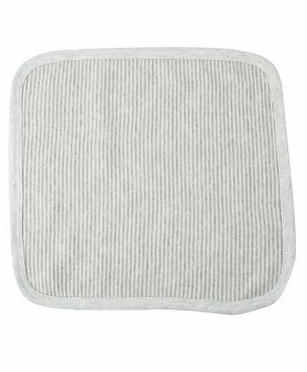 Grandma's Striped Terry Napkin - Grey