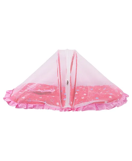 132 Baby Bedding Set With Mosquito Net - Pink