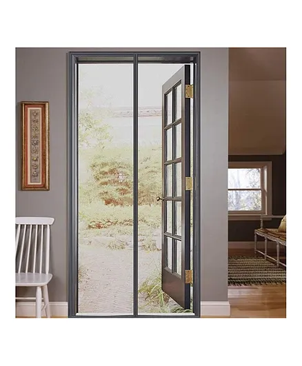 Lifekrafts Mosquito Screen Door Net Curtain - Grey