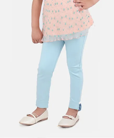 One Friday Solid Leggings - Blue
