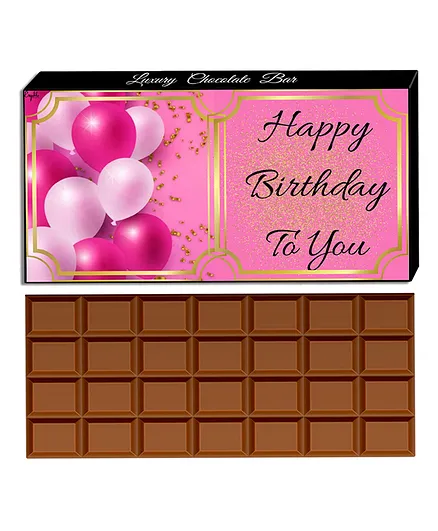 Expelite Luxury Chocolate Gift Bar - 100 gm