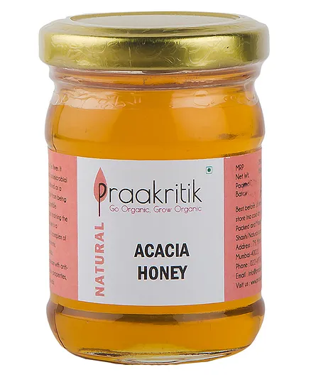 Praakritik Natural Acacia Honey - 150 gm