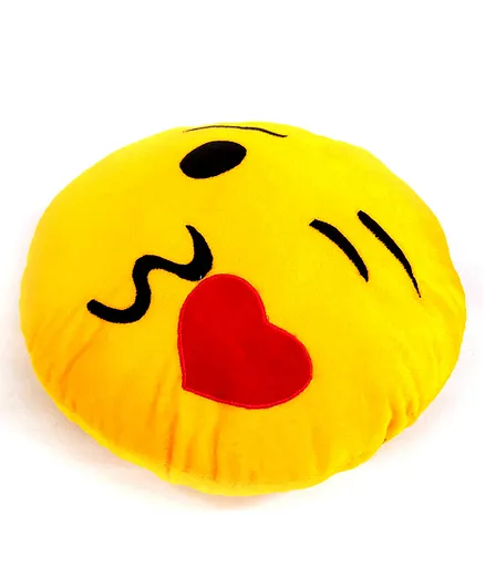 Sterling Smiley Cushion - Yellow
