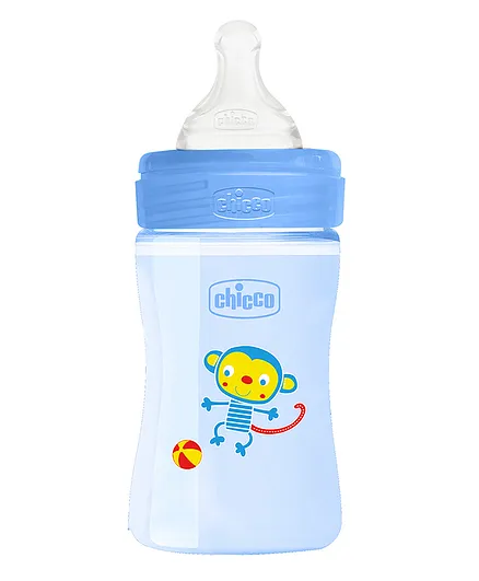 Chicco Feeding Bottle Slow Flow Blue - 150 ml
