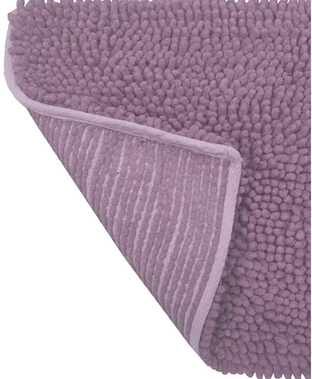 Bianca Floor Rug with Non Slip Back - Purple